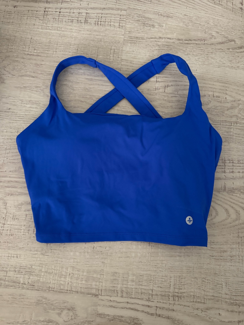 HALARA Royal Blue Crossback Tank Top